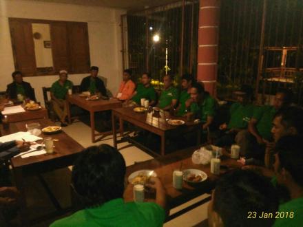 Pertemuan Pokgiat LPMD Pedukuhan Jodog Desa Gilangharjo