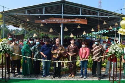 Grand Opening Taman Kuliner Gilangharjo di Kawasan Kalurahan Gilangharjo Berlangsung Meriah
