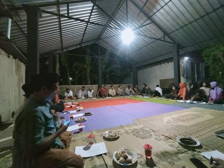 Jelang Upacara Merti Dusun, Warga Padukuhan Banjarwaru Adakan Rapat Pemantapan