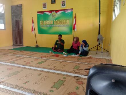 Ramah Tamah Warga Sekolah SD N Bongsren dengan Warga Masyarakat dan Karangtaruna Bongsren