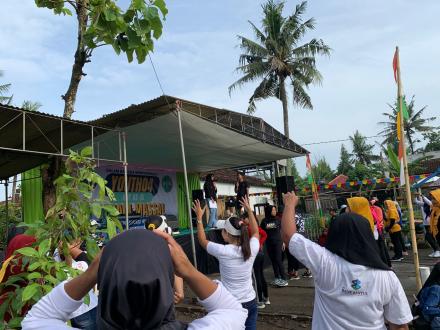 Peringatan HUT Ke 15 Youth04 Jodog Gelar Senam Massal