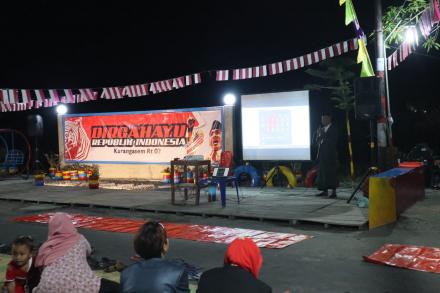 Malam Tirakatan Hari Kemerdekaan Indonesia di Padukuhan Jodog
